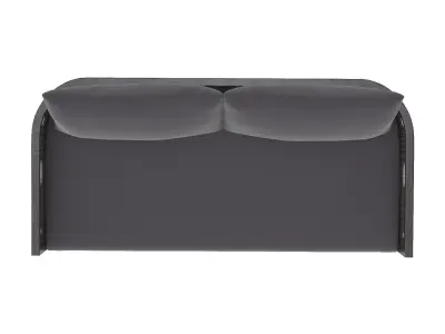 Capri Aluminum Sofa 3D model