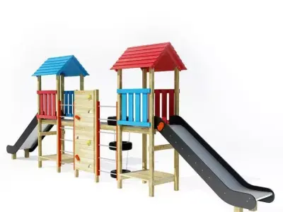 Children Play Set 3D model