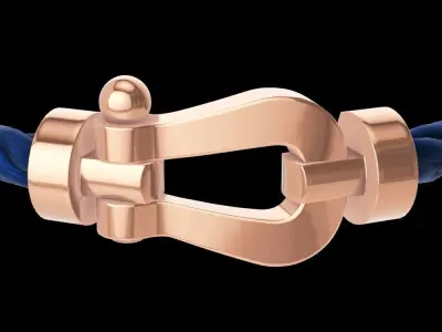 Force Extra Large XL bracelet 3D print model