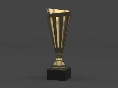 Trophy Cup 3D model 20