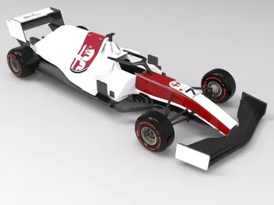 Alfa Romeo Racing C39 Formula 1  3D model