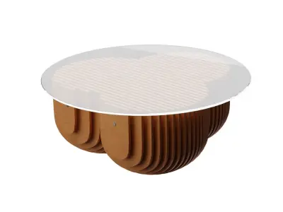 Parametric coffee table 13 3D model