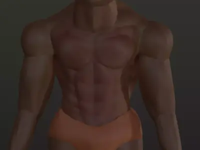 Lizardmen335 Low-poly 3D model