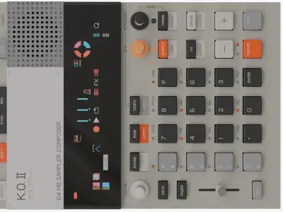 teenage engineering EP133 KO II 3D model