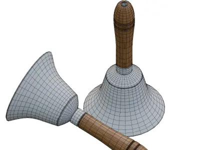 Hand bell 3D model