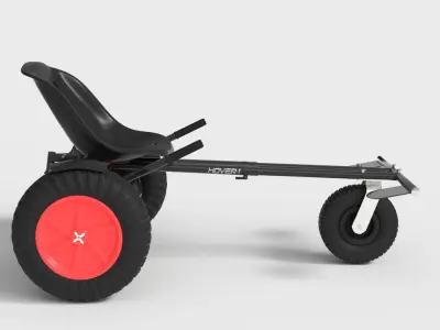 BEAST BUGGY ROVER  Low-poly 3D model