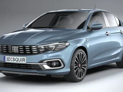 Fiat Tipo Sedan 2021 3D model