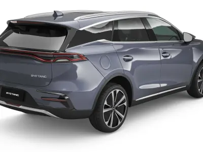 2024 BYD Tang EV With Interior 3D model