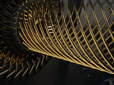 Dumbbell concept 3D model