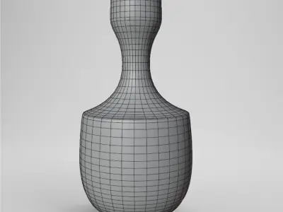 Concrete Vase 3D model