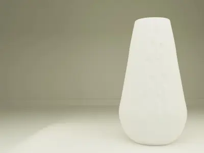 Decorative Freckled Vase Low-poly 3D model