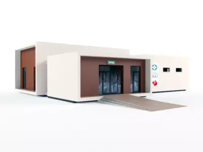 Outpatient clinic 01 3D model