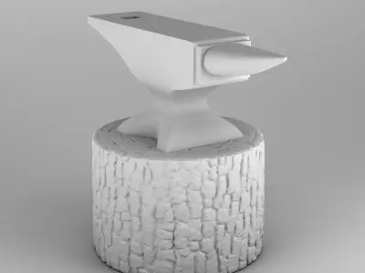 Home interior of the middle ages 3D print model