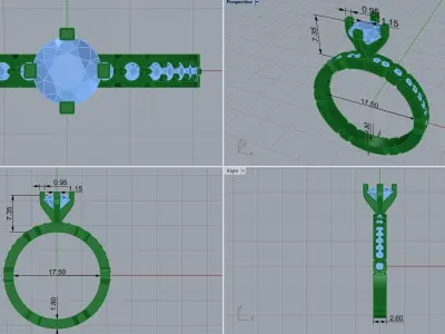 ring code 6 3D print model