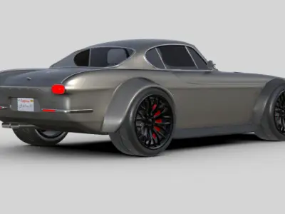 Volvo P1800 Restomod Widebody Edition 3D model