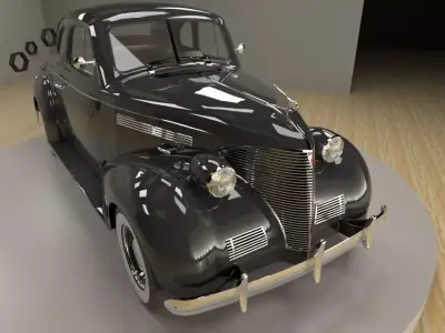 Chevrolet Master deluxe 1939 3D model