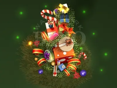 Gift Tower 3D model