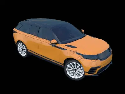 Range Rover Velar HSE 2018 3D model Sports Cars Low-poly 3D model