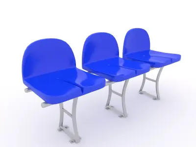 Stadium Seats 13 3D model