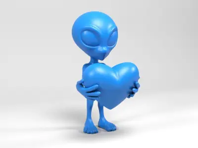 Loving Alien 3D print model