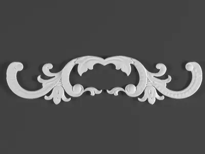 8 ornamental classic decoration kitbash 3d model vol 10 3D model