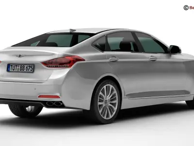 Hyundai Genesis 2015 3D model