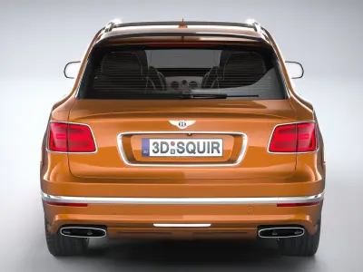Bentley Bentayga Speed 2020 3D model