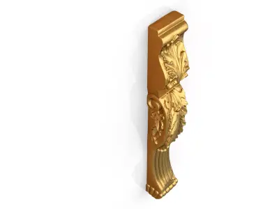 Classic decor ornament carved 77  3D model