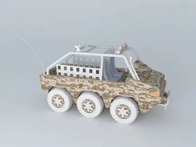 Playmobil RS2x3 Desert edition 3D model