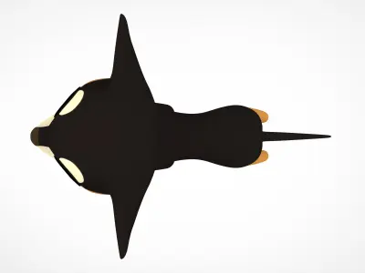 Chihuahua  Low-poly 3D model