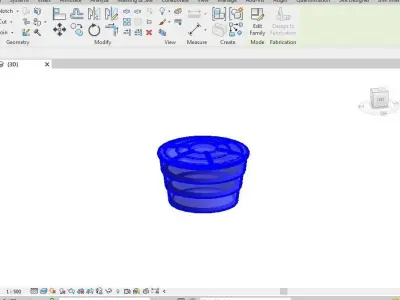 Water Tank Architectural Revit 3D model