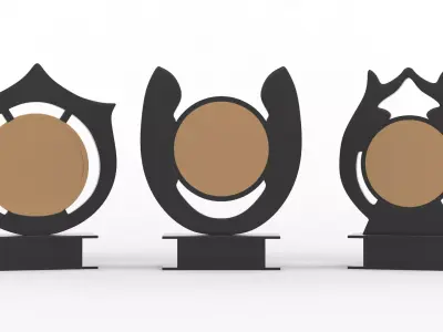 Award Trophy 3D model