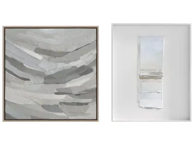 Abstract Painting Frame Set 11 3D model