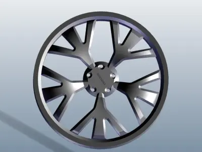 New Concept Car Rim 3D model