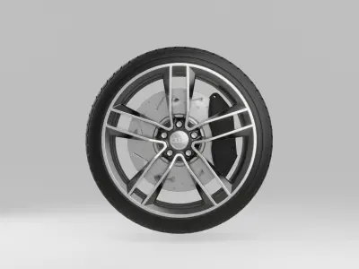 Audi RS6 Avant 2015 Wheel 3D model