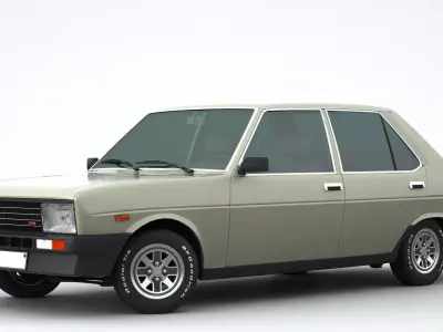 Fiat 131 1981 3D model