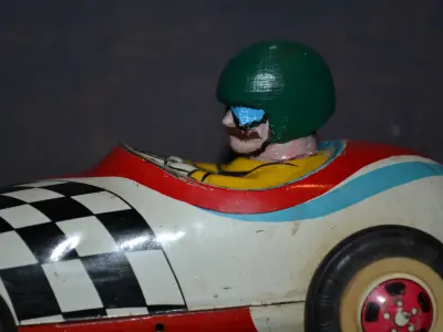 MS 816 Vintage China Racing Car Toy Parts 3D print model