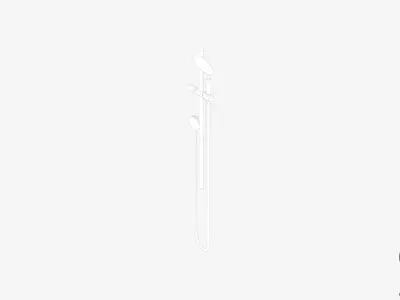 Shower - Rail - Luxury - I Care Low-poly 3D model