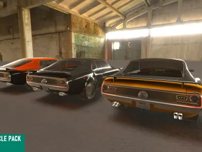 Vehicle Pack - Cars 3D model