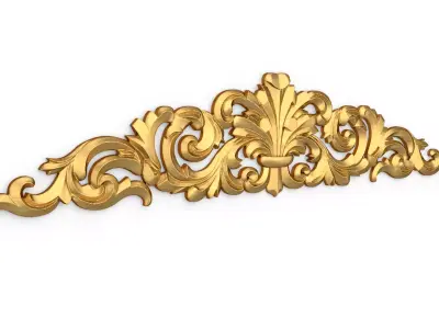 carved classic decorative ornament cnc 3d printing stl 35 3D print model