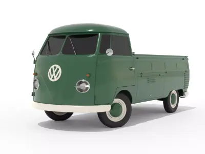 Volkswagen Transporter T1 - Pickup 3D model