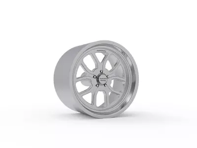 AMERICAN RACING VF201 WHEEL 3D PRINT MODEL 3D print model
