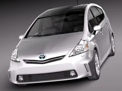 Toyota Prius V 2012 3D model