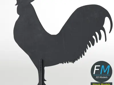 Weather vane 3D model