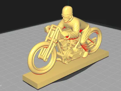 Rust rider 3D print model