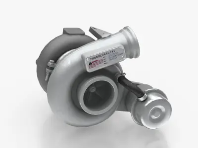 Turbocharger 3D model