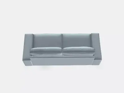 KIVIK 3-seat sofa Low-poly 3D model