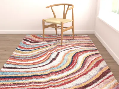 Rugs No 448 Low-poly 3D model