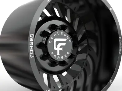 corleone Rear vallo dually wheel  3D print model