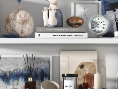 Decorative set 06 3D model